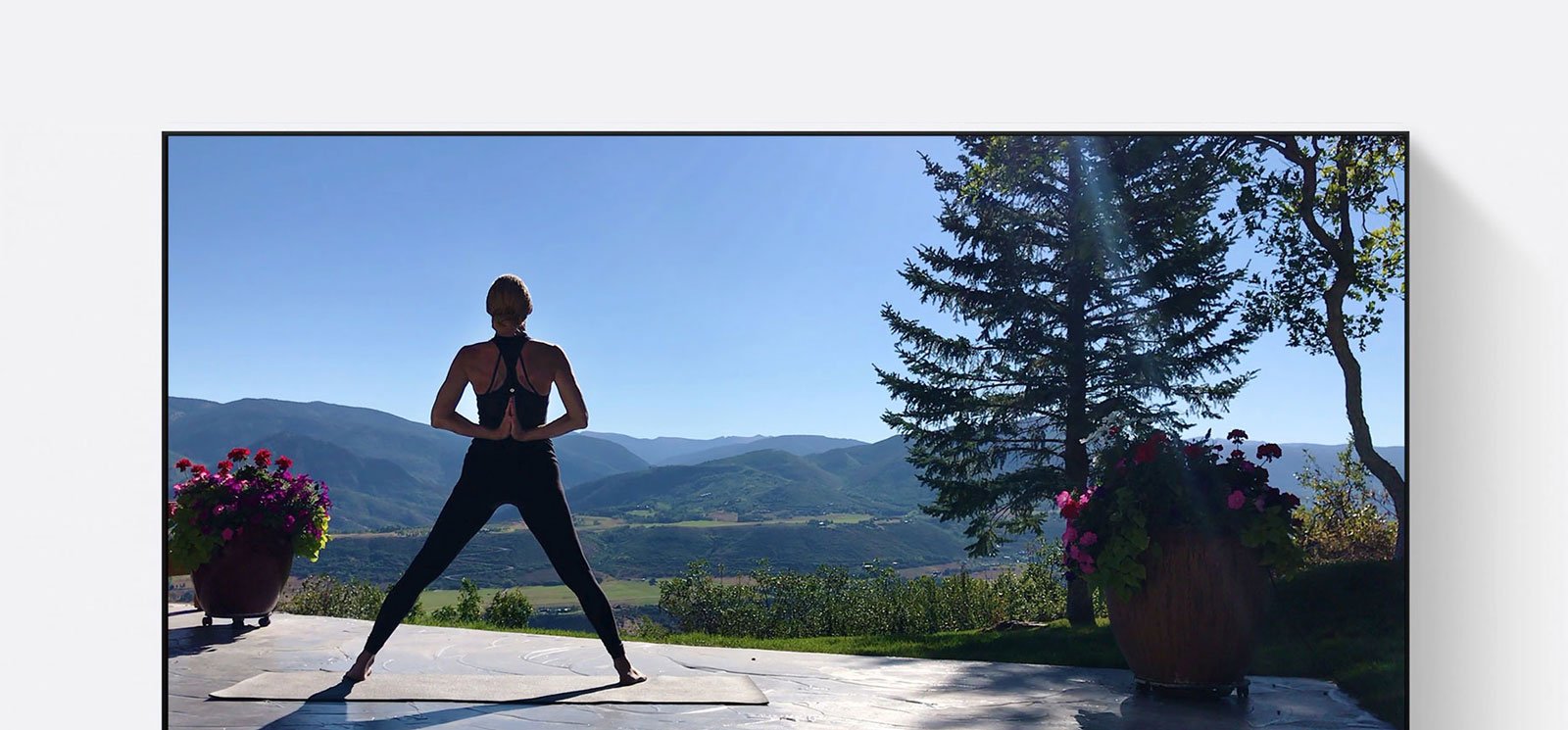 Drishti Beats yoga practice