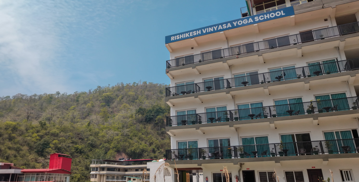 Rishikesh Vinyasa Yoga School building